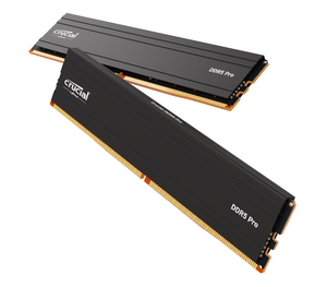 Crucial Pro RAM 32GB Kit (2x16GB) DDR5 5600MT/s (or 5200MT/s or 4800MT/s) Desktop Memory CP2K16G56C46U5
