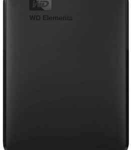Western Digital 2TB Elements Portable HDD, External Hard Drive, USB 3.0 for PC & Mac, Plug and Play Ready - WDBU6Y0020BBK-WESN