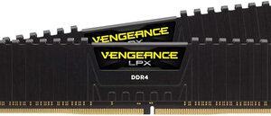 Corsair VENGEANCE LPX DDR4 RAM 32GB (2x16GB) 3200MHz CL16 Intel XMP 2.0 Computer Memory - Black (CMK32GX4M2E3200C16)