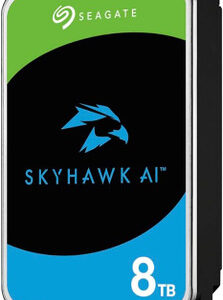 Seagate Skyhawk AI 8TB Video Internal Hard Drive HDD ? 3.5 Inch SATA 6Gb/s 256MB Cache for DVR NVR Security Camera System with in-house Rescue Services (ST8000VEZ01)