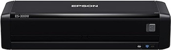 Epson WorkForce ES-300W Wireless Color Portable Document Scanner with ADF, Sheet-fed and Duplex Scanning
