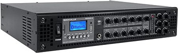 Juke-6 | 6 Zone, 12 Channel, Audio Amplifier | Wirelessly Controlled Multi-Room Audio System | Compatible with Airplay, Airplay 2, Spotify Connect, DLNA