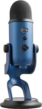 Blue Yeti USB Microphone for PC, Mac, Gaming, Recording, Streaming, Podcasting, Studio and Computer Condenser Mic - 988-000101