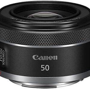 Canon RF50mm F1.8 STM Lens, Compatible with EOS R System Mirrorless Cameras, Fixed Focal Length Lens, Compact & Lightweight, Perfect for Everyday Shooting