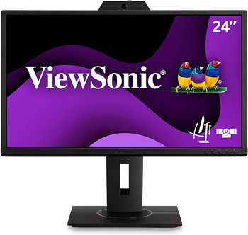 ViewSonic VG2440V 24 Inch 1080p IPS Video Conferencing Monitor with Integrated 2MP