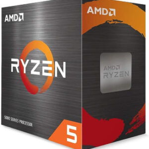 AMD Ryzen 5 5600X 6-core, 12-Thread Unlocked Desktop Processor with Wraith Stealth Cooler