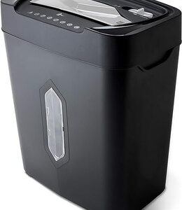 Aurora AU1230XA Anti-Jam 12-Sheet Crosscut Paper and Credit Card Shredder with 5.2-gallon Wastebasket