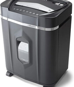 Aurora AU1210MA Professional Grade High Security 12-Sheet Micro-Cut Paper/CD and Credit Card/ 60 Minutes Continuous Run Time Shredder