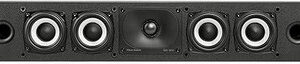 Polk Audio Monitor XT35 Slim Center Channel Speaker - Hi-Res Audio Certified, Dolby Atmos & DTS:X Compatible, 1" Terylene Tweeter & Four 3" Dynamically Balanced Woofer, Wall-Mountable, Midnight Black