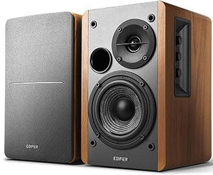Edifier R1280T Powered Bookshelf Speakers - 2.0 Active Near Field Monitors - Studio Monitor Speaker - Wooden Enclosure - 42 Watts RMS