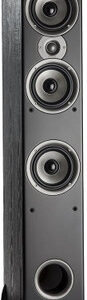 Polk Audio Monitor 60 Series II Floorstanding Speaker (Black, Single) - for Home Audio | Affordable Price | 1" Tweeter, (3) 5.25" Woofers