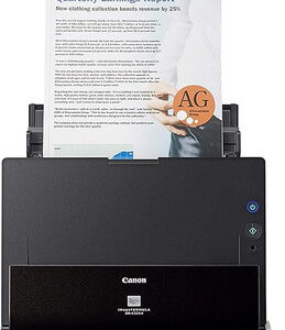 Canon ImageFORMULA DR-C225 II Office Document Scanner, Black - 3258C002