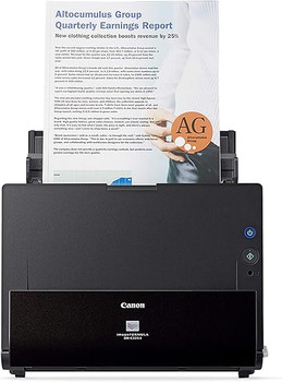 Canon ImageFORMULA DR-C225 II Office Document Scanner, Black - 3258C002