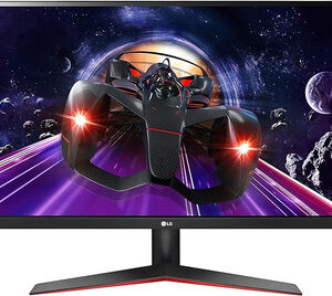 LG 24MP60G-B 24" Full HD (1920 x 1080) IPS Monitor with AMD FreeSync and 1ms MBR Response Time, and 3-Side Virtually Borderless Design - Black
