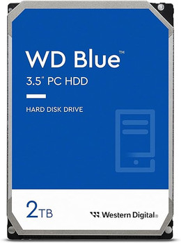 Western Digital 2TB WD Blue PC Internal Hard Drive - 7200 RPM Class, SATA 6 Gb/s, 256 MB Cache, 3.5" - WD20EZBX