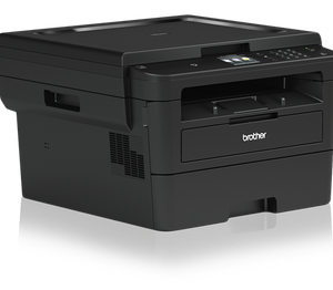 Brother Compact Monochrome Laser Printer, HLL2395DW, Flatbed Copy & Scan, Wireless Printing, NFC