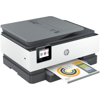 HP OfficeJet Pro 8025e Wireless Color All-in-One Printer (1K7K3A), Gray