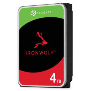Seagate IronWolf 4TB NAS Internal Hard Drive HDD ? CMR 3.5 Inch SATA 6Gb/s 5400 RPM 64MB Cache for RAID Network Attached Storage (ST4000VNZ06)