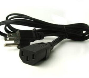 Part No: 05120P - Dell 6FT 125V AC 10A FM-008 Power Cord
