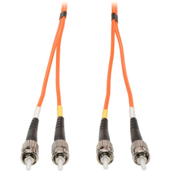Tripp Lite 50M Duplex Multimode 62.5/125 Fiber Optic Patch Cable ST/ST 164' 164ft 50 Meter - N302-50M