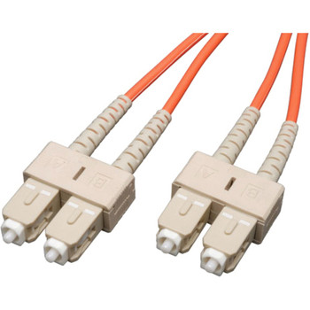 Tripp Lite 100M Duplex Multimode 62.5/125 Fiber Optic Patch Cable SC/SC 328' 328ft 100 Meter - N306-100M