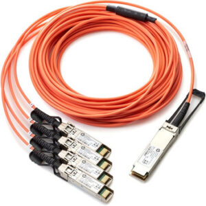 HPE BladeSystem c - Class QSFP+ to 4x10G SFP+ 15m Active Optical Cable - 721076-B21