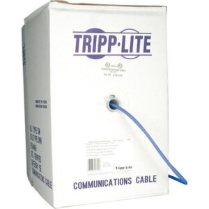 Tripp Lite 1000ft Cat5 / Cat5e 350MHz Bulk Stranded-Core PVC Cable Blue 1000' - N020-01K-BL