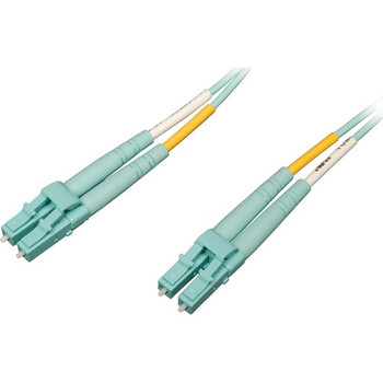 Tripp Lite 10Gb/100Gb Duplex Multimode LC/LC OM4 Aqua Fiber Patch Cable 20M - N820-20M-OM4