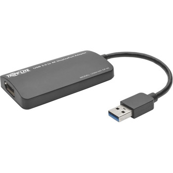 Tripp Lite USB 3.0 SuperSpeed to DisplayPort Dual Monitor External Video Graphics Card Adapter 4K x - U344-001-DP-4K