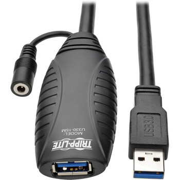 Tripp Lite 15M USB 3.0 Active Superspeed Extension Repeater Cable USB-A M/F - U330-15M