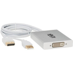 Tripp Lite 6in DisplayPort to DVI Active Video Adapter Dual Link 2560x1600 - P134-06N-DVI-DL