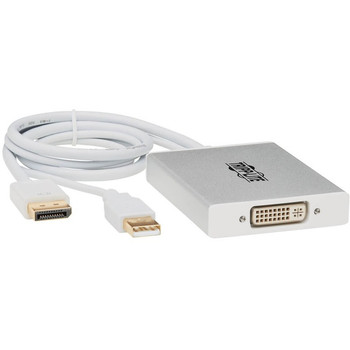 Tripp Lite 6in DisplayPort to DVI Active Video Adapter Dual Link 2560x1600 - P134-06N-DVI-DL