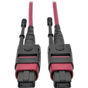 Tripp Lite 5M MTP MPO Multimode Patch Cable 12 Fiber 40/100Gb OM4 50/ 125 CMP - N845-05M-12-MG