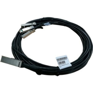 HPE X240 QSFP28 4xSFP28 5m Direct Attach Copper Cable - JL284A