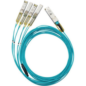 Mellanox Active Fiber Hybrid Solution, Ethernet 100GbE to 4x25GbE, QSFP28 4xSFP28, 10m - MFA7A50-C010