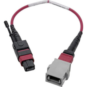 Tripp Lite MTP/MPO Parallel Optics Base-8 Fiber Adapter OM4 Polarity A to B - N846-08N-A2B