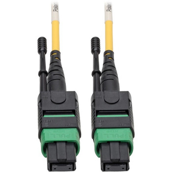 Tripp Lite MTP/MPO (APC) SMF Fiber Patch Cable 12 QSFP+ 40/100Gbe 1M - N390-01M-12-AP