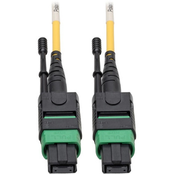 Tripp Lite MTP/MPO (APC) SMF Fiber Patch Cable 12 QSFP+ 40/100Gbe 3M - N390-03M-12-AP
