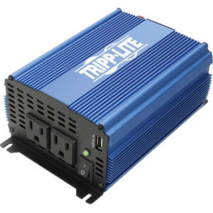 Tripp Lite 1000W Compact Power Inverter Mobile Portable 2 Outlet 1 USB Port - PINV1000