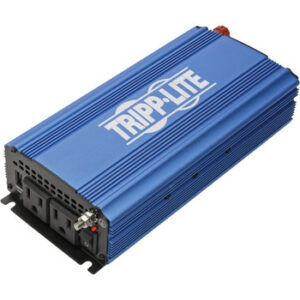 Tripp Lite 750W Compact Power Inverter Mobile Portable 2 Outlets 1 USB Port - PINV750