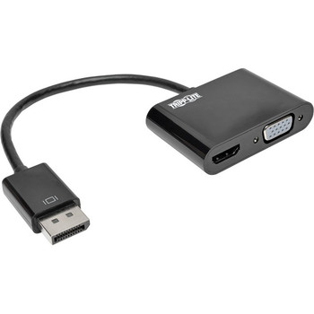 Tripp Lite DisplayPort 1.2 to HDMI VGA Adapter Converter 4Kx2K 50 Pack - P136-06N-HVV2BP