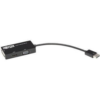 Tripp Lite Displayport 1.2 to VGA / DVI HDMI Adapter Converter 4K 50 Pack - P136-06NHDV4KBP