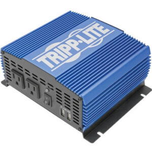 Tripp Lite 1500W Compact Power Inverter Mobile Portable 2 Outlet USB Port - PINV1500