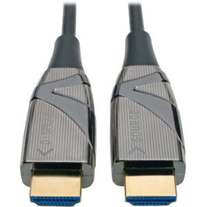 Tripp Lite High-Speed HDMI Cable 2.0 Fiber AOC 4K @60Hz Black M/M 60M - P568-60M-FBR