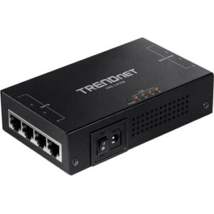 TRENDnet 65W 4-Port Gigabit PoE+ Injector - TPE-147GI