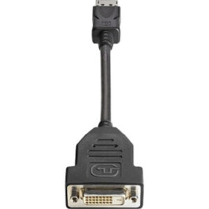 FH973AT - HP Video Cable- Smart Buy DisplayPort Male Video DVI-D (Single-Link) Female Digital Video 7.48-inch