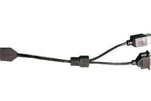 Part No: 0JJ556 - Dell USB and Video Dongle Cable for PowerEdge 1855 1955