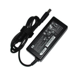 Part No: 384019-001 - HP 65Watt 100-240VAC 1.7A Input 50-60Hz 18.5VDC 3.5A Output Smart Pin Slim AC Power Adapter