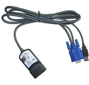 Part No: 39M2899 - IBM 1.5M USB Conversion KVM EXTENDER Cable