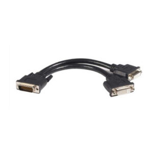 StarTech 8 LFH 59 Male to Dual Female DVI I DMS 59 Cable